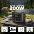 Toby’s TBS-144A Portable Power Station 600W, 144000mAh (460.8Wh) Lithium Battery, 220V AC Output 400W, DC 12-50V 200W Max, PD 100W - Black